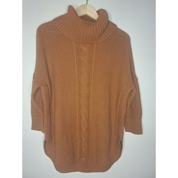 💙 Express Oversized Knit Turtleneck Sweater Size M - Picture 8 of 8